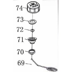 BOUCHON DE RESERVOIR POUR FBS 25 A1