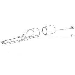 ADAPTATEUR ASPIRATION + REDUCTEUR POUR SCIE SAUTEUSE PARKSIDE PERFORMANCE - REF: 91105887