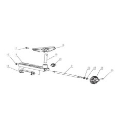 PORTE OUTIL POUR TOUR A BOIS PARKSIDE PDM 600 C3 - REF: 91110023