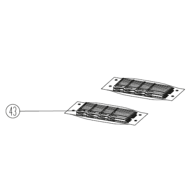 CLOUS DE FIXATION POUR CÂBLES PERIPHERIQUES 350pcs POUR ROBOT TONDEUSE PARKSIDE PMRDA - REF: 92000065